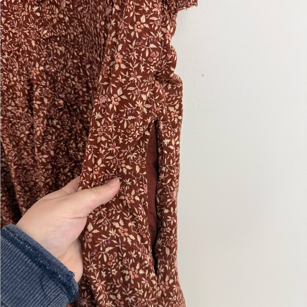 Madewell Pintuck Florentine Floral Mini Dress - Picture 9 of 11
